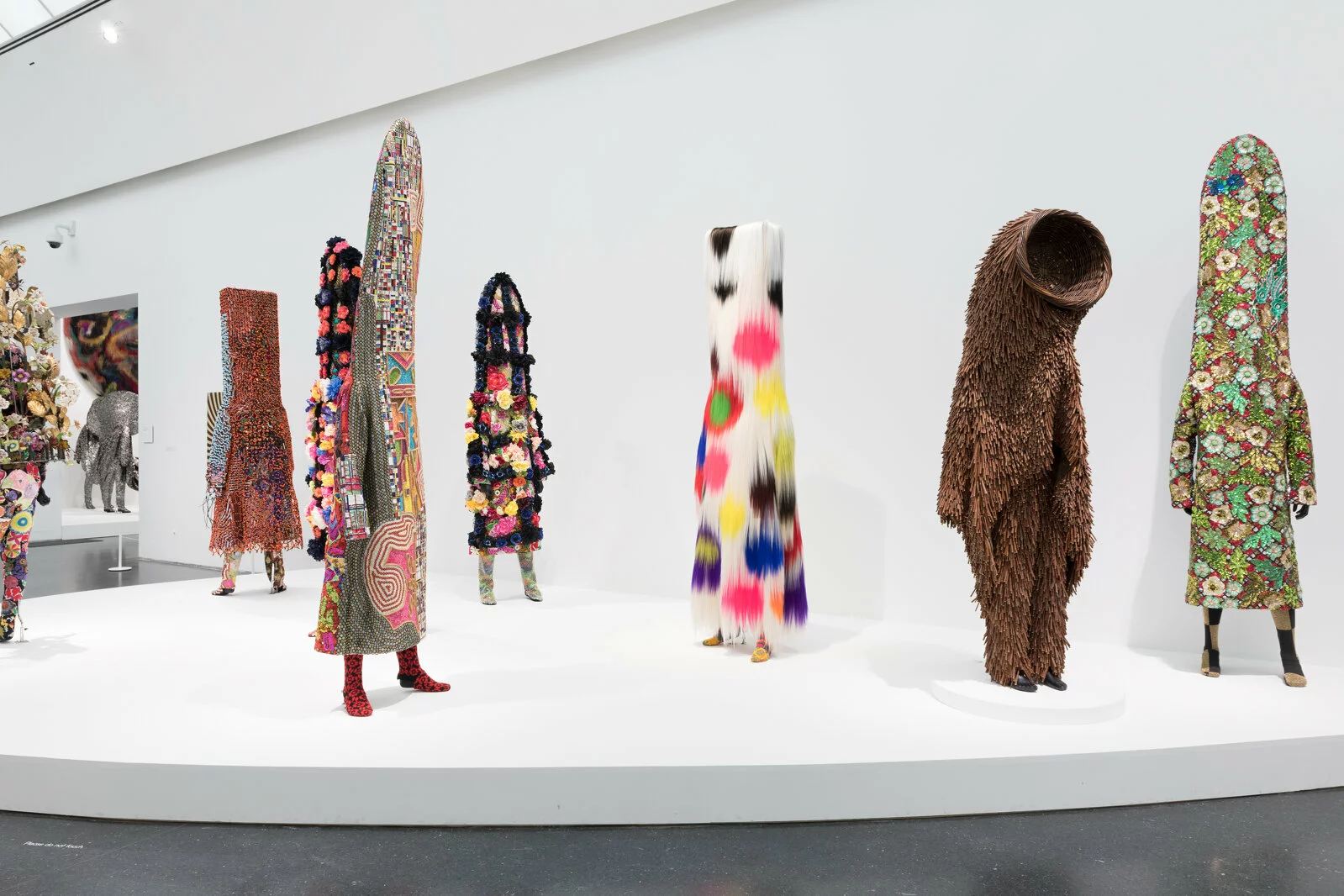 Installation view, <em>Nick Cave: Forothermore</em>, MCA Chicago, May 14–Oct 2, 2022. Photo: Nathan Keay, © MCA Chicago. 2022/04/NickCave_20220523_0033.jpg 