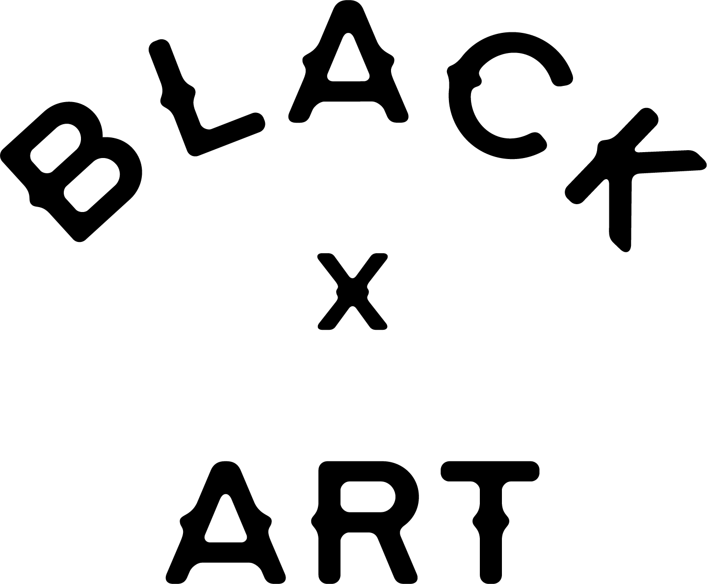 Black x Art logo