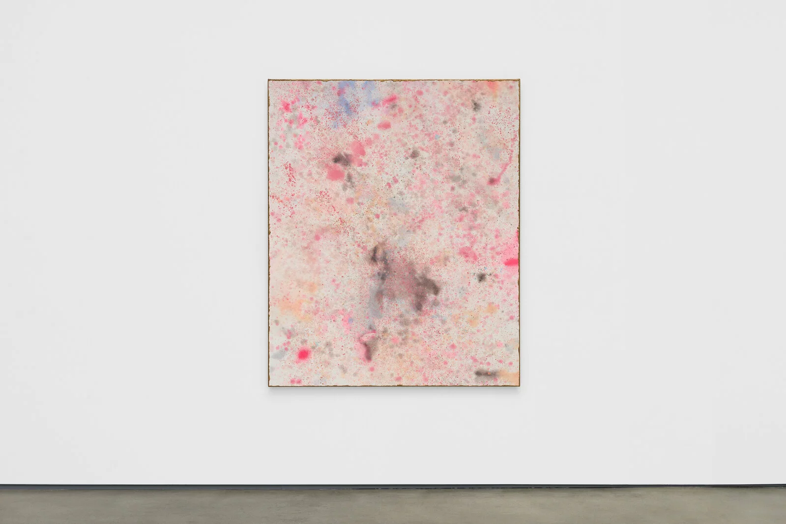 Rebecca Morris, <em>Untitled (#09-05)</em>, 2005. Oil and spray paint on canvas; 70 x 57 in. (178 x 145 cm). Collection of Robin Loewenberg Tebbe and Mark Tebbe. 2023/02/09-05-02.jpg 