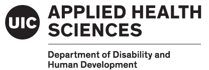 Department of Disability and Human Development logo.