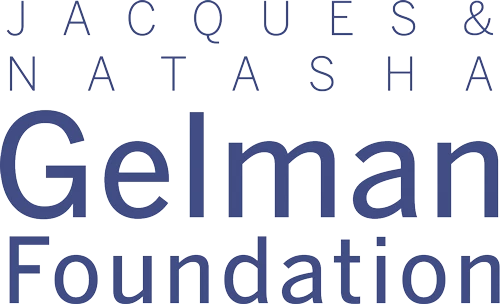 Jacques & Natasha Gelman Foundation logo.