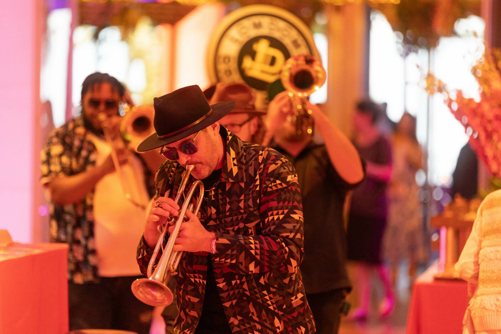 LowDown Brass Band performing at ArtEdge, Jun 10, 2023. Photo: Braxton Black for Jeremy Lawson Photography, © MCA Chicago. 2024/02/JLPsecondB146813.jpeg 