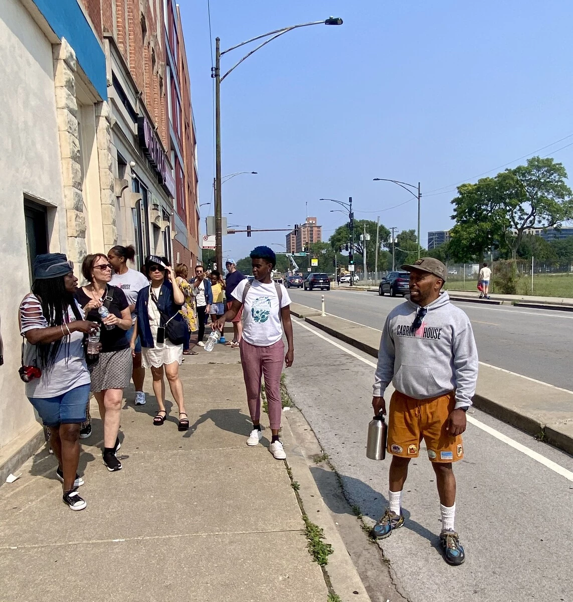 Cabrini Art House provides walking tours of the Cabrini-Green neighborhood. Photo
provided by Miguel of MC.IMG. 2025/07/IMG_4731.jpeg 