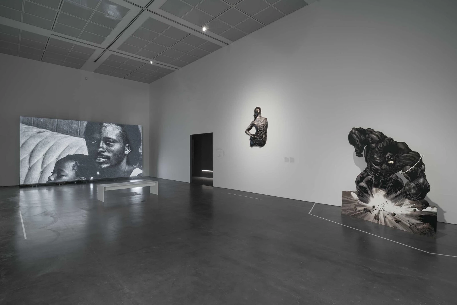 Installation view, <em>Arthur Jafa: Works from the MCA Collection</em>, MCA Chicago, June 01, 2024–May 18, 2025. Photo: Robert Chase Heishman. 2025/10/006_MCA-Chicago_Arthur-Jafa.jpg 