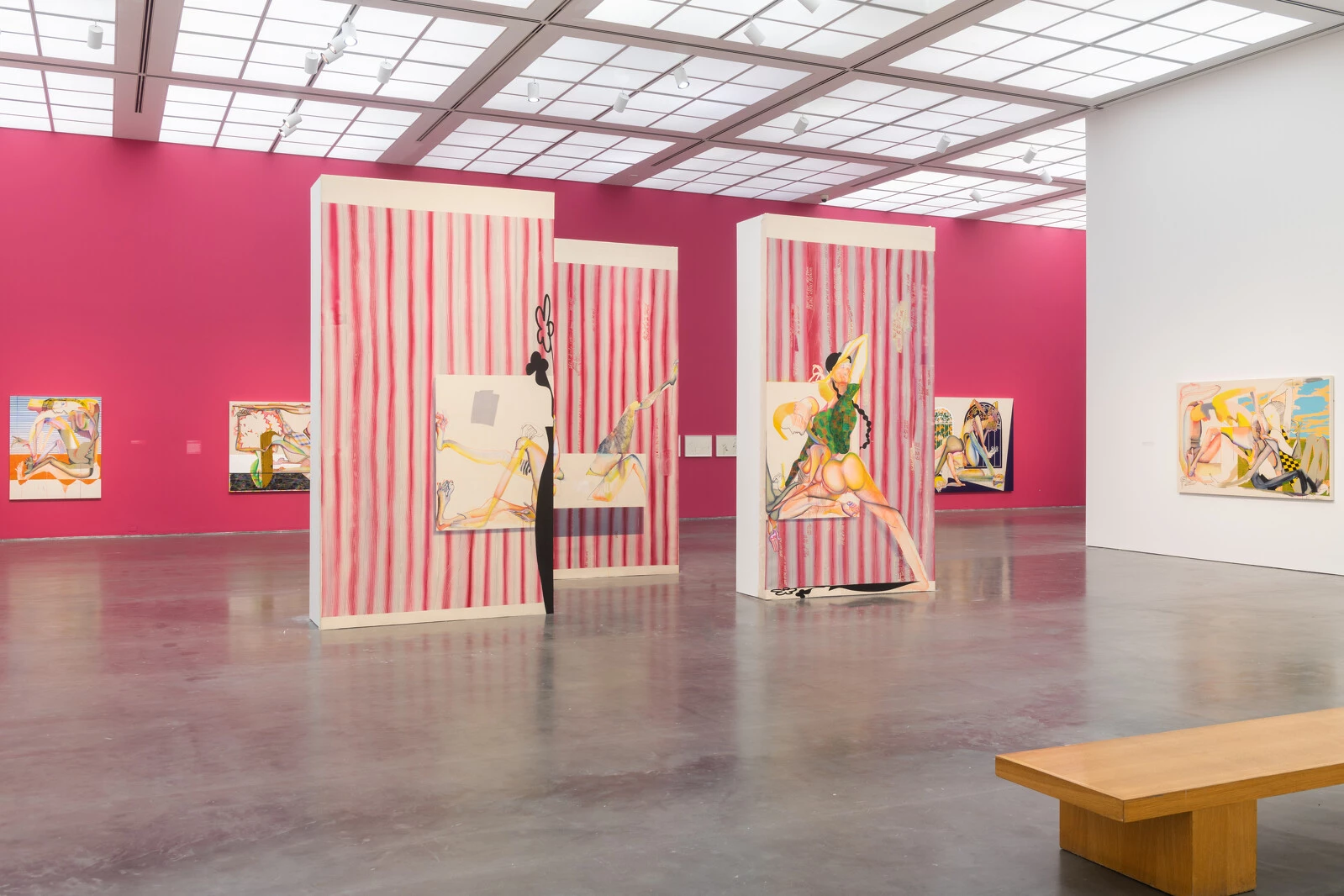 Installation view, <em>Christina Quarles</em>, MCA Chicago, March 13, 2021–January 16, 2022. Photo: Nathan Keay, © MCA Chicago. 2025/10/ChristinaQuarles_20210312_0026.jpg 