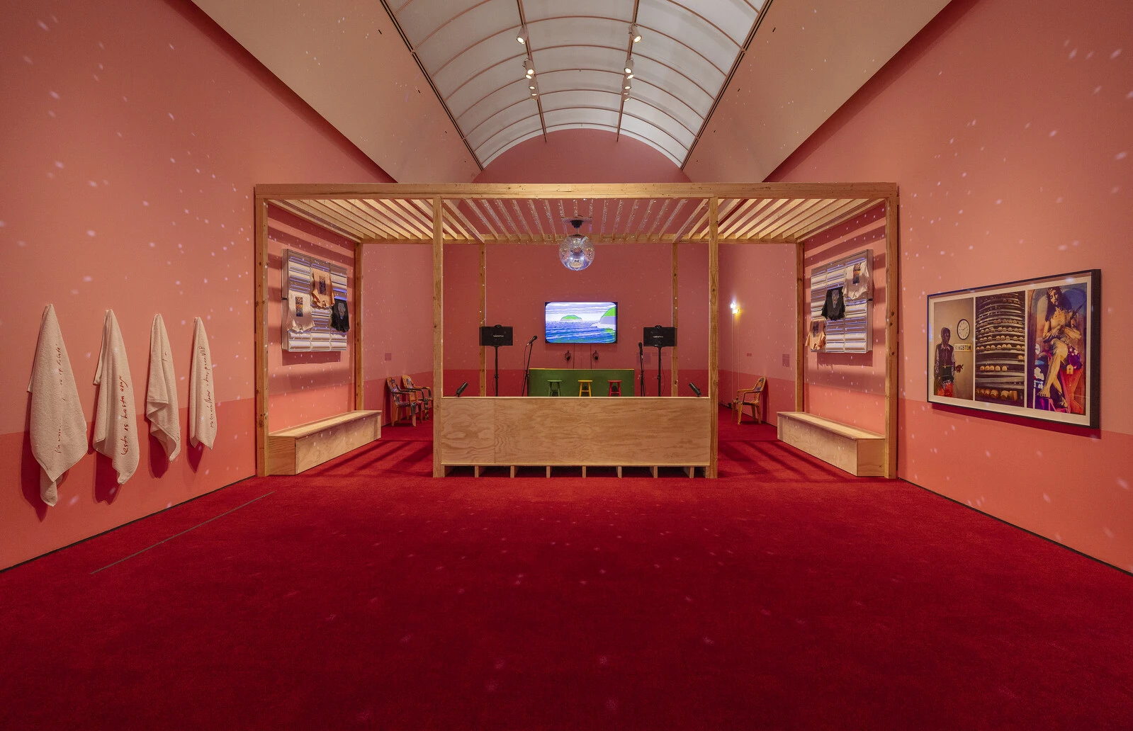 Installation view, <em>Dancing the Revolution: From Dancehall to Reggaetón</em>, MCA Chicago, April 14–September 20, 2026. Photo: Michael Tropea, © MCA Chicago. 2025/12/120_DTR.jpg 