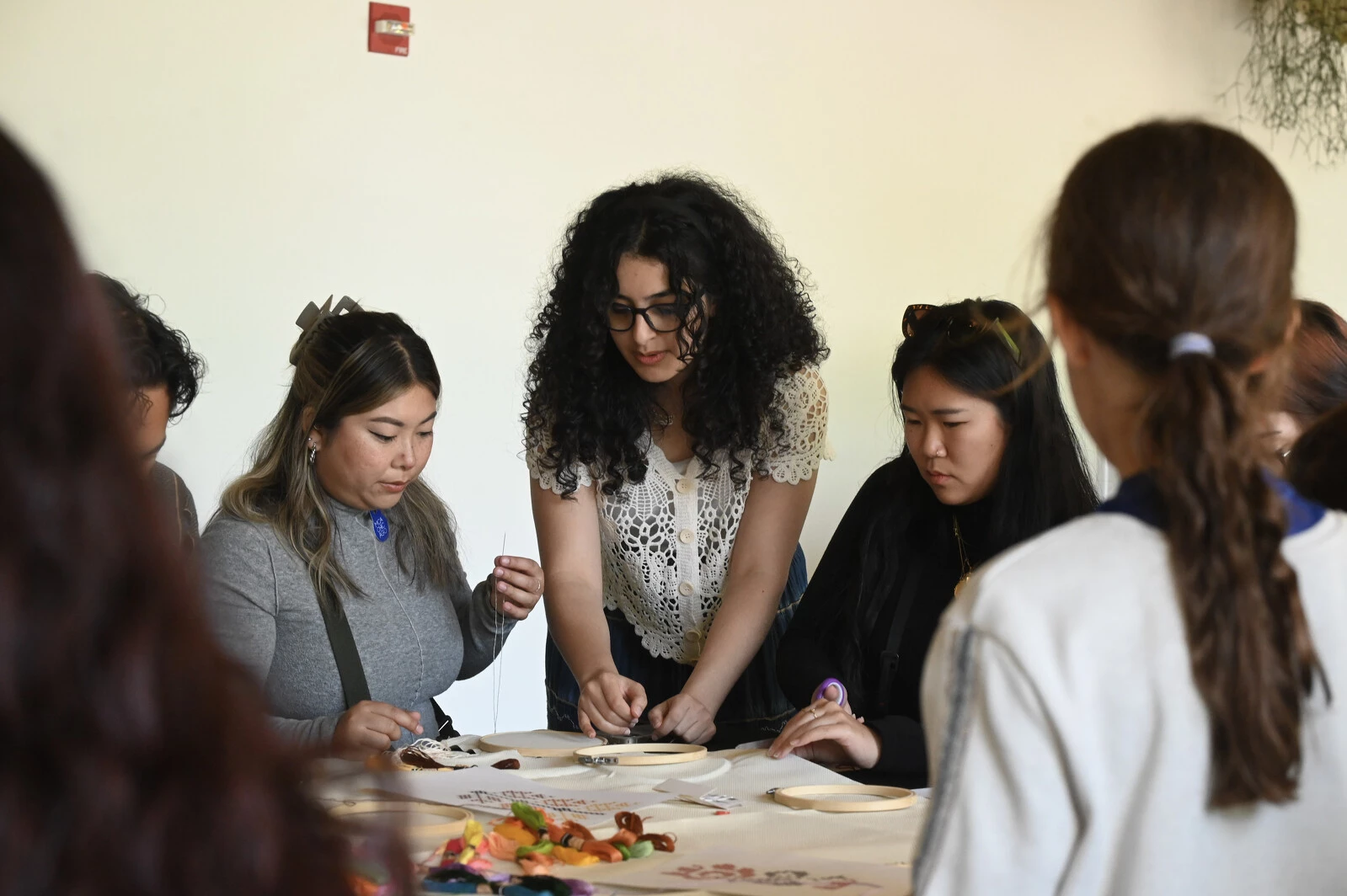 Youth-Led Programming | Reflections on <em>Wafaa Bilal: Indulge Me</em>, May 24, 2025. Photo: Sarah Kam, © MCA Chicago. 2025/12/199-DSC_3964.jpg 