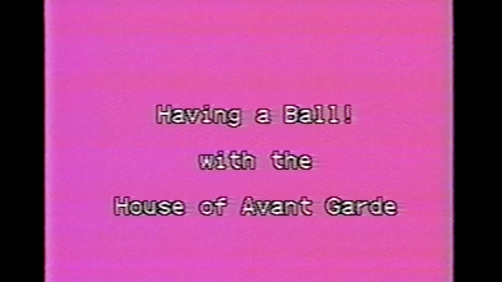 Stephanie Coleman, still from <em>Having a Ball! with the House of Avant Garde</em>, 1992. Courtesy of MediaBurn. 2026/03/Having-a-Ball.png 