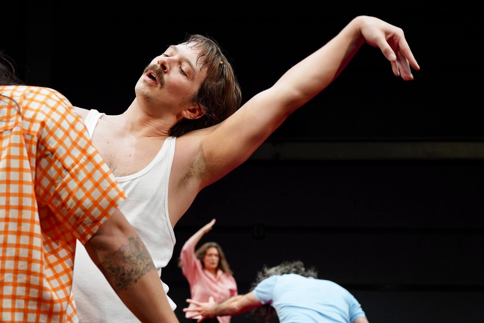 Juliana May, <em>Optimistic Voices</em>, Brooklyn Academy of Music, November 2025. Photo: Amelia Golden. 2026/03/Optimistic-Voices_Juliana-May_PC-Amelia-Golden07.jpg 