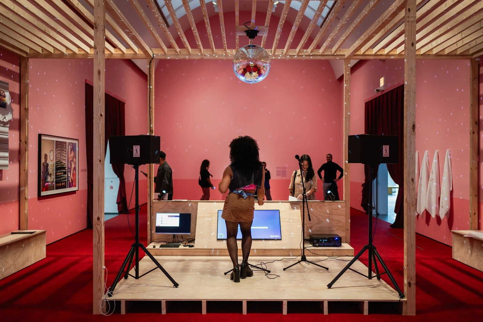 Installation view, <em>Dancing the Revolution: From Dancehall to Reggaetón</em>, MCA Chicago, April 14–September 20, 2026. Photo: Ricardo Adame. 2026/05/DancingtheRevolution2026.04.21-HiRes-37.jpg 